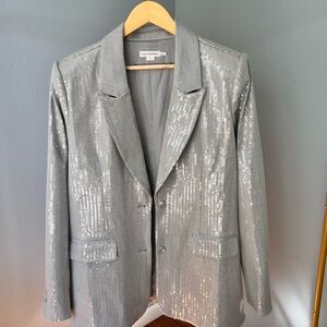 Good American Light Gray Blazer